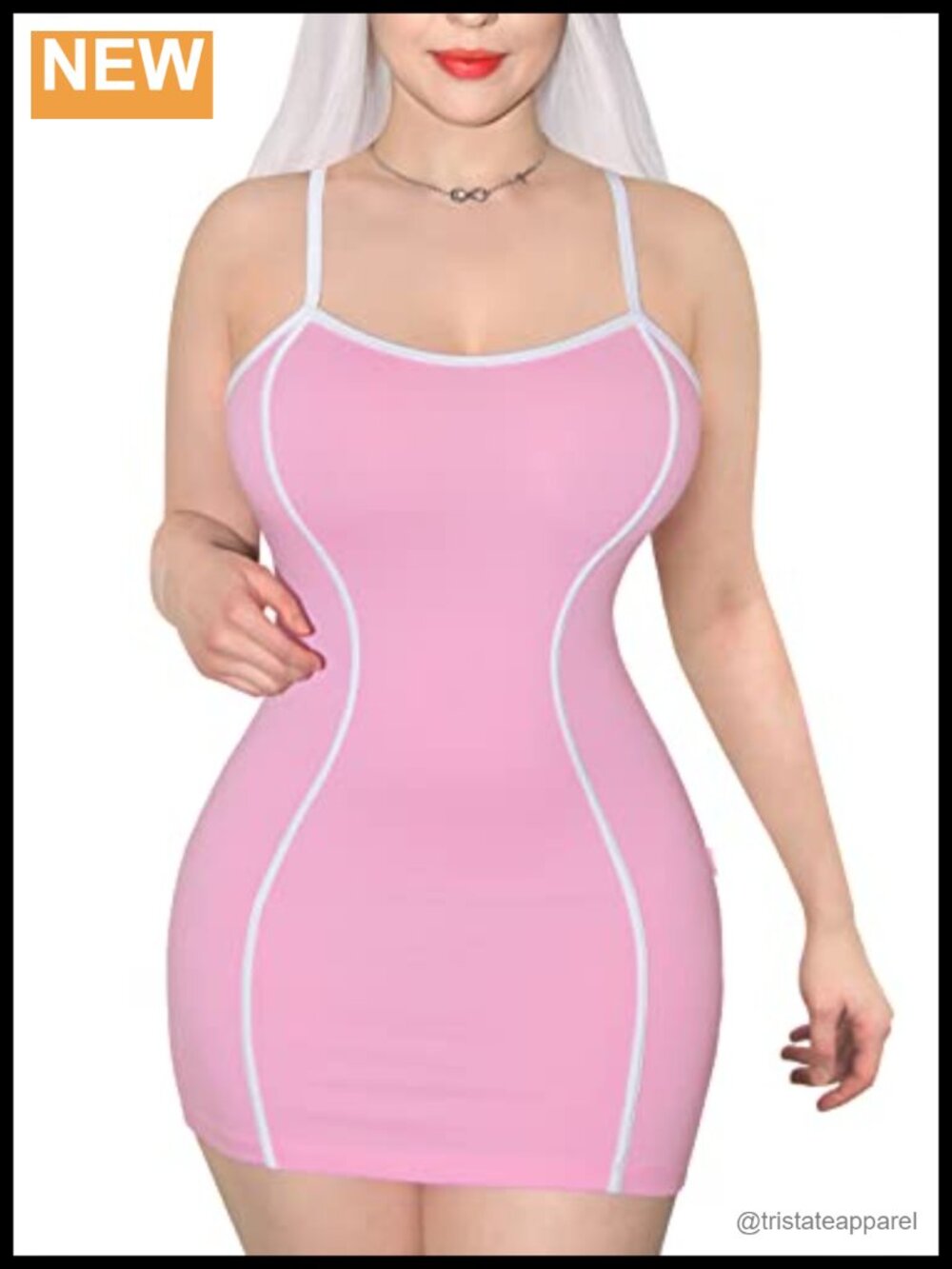 Trendy Retro S-Shaped Adjustable Striped Overall Romper Bodycon Mini Dress